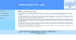Desktop Screenshot of aimsindia.org