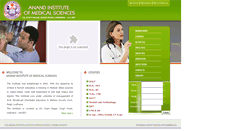 Desktop Screenshot of aimsindia.net.in